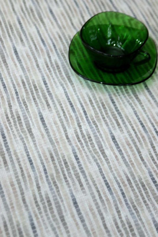 Vaxduk i textil akrylatbehandlad - Våga 60-tal