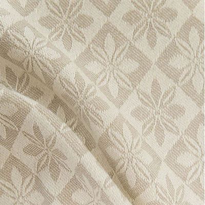 Stuvbit 0,8 meter madrasstyg klassisk ruta - beige