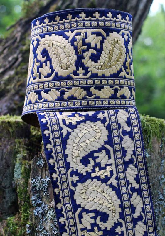 Dekorband - Kantband i textil Nr 50
