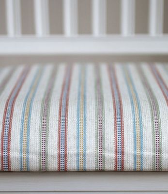 Randigt möbeltyg i multifärg - Sanderson Melford stripe multi
