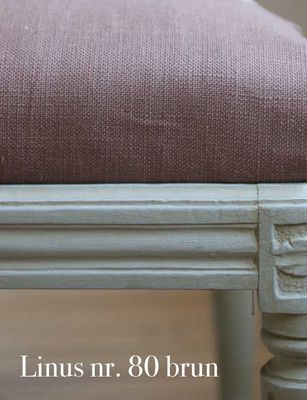 Möbeltyg enfärgat brun - Linus nr.80