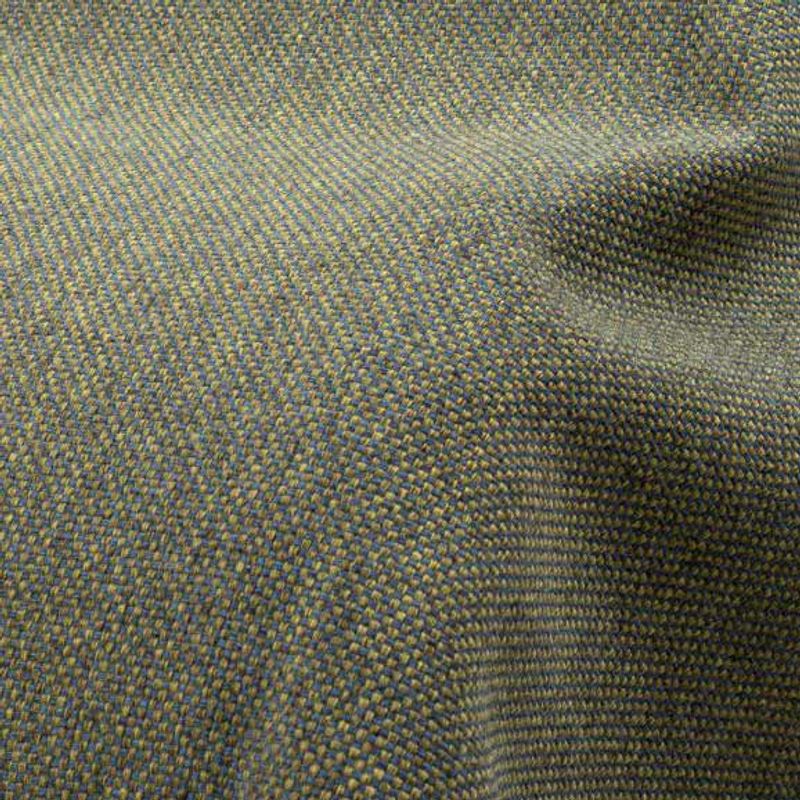 Möbeltyg blå/grön melerad tweed - POP 9706