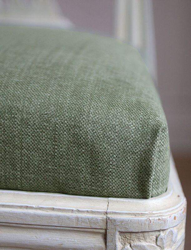 Möbeltyg bomull-lin - Caleido 3798 Antique green