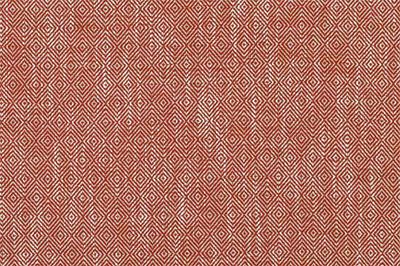 Rostfärgat möbeltyg med gåsögon - Magdalena nr.31