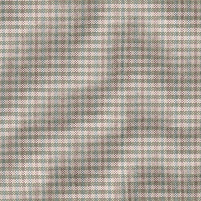 Möbeltyg smårutig grön/beige - Elvira nr.370
