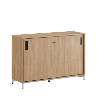 Skjutdörrskåp 120x40x72cm - Urban oak stomme/urban oak dörrar