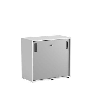 Skjutdörrskåp 80x40x72cm - grå