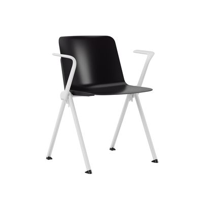 Vittoria med armstöd - Stapelbar stol i snygg design
