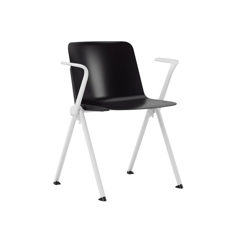 Vittoria med armstöd - Stapelbar stol i snygg design