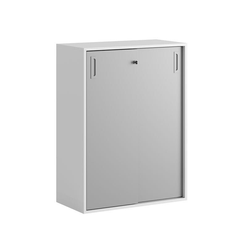 Skjutdörrskåp 80x40x107,5cm - grå