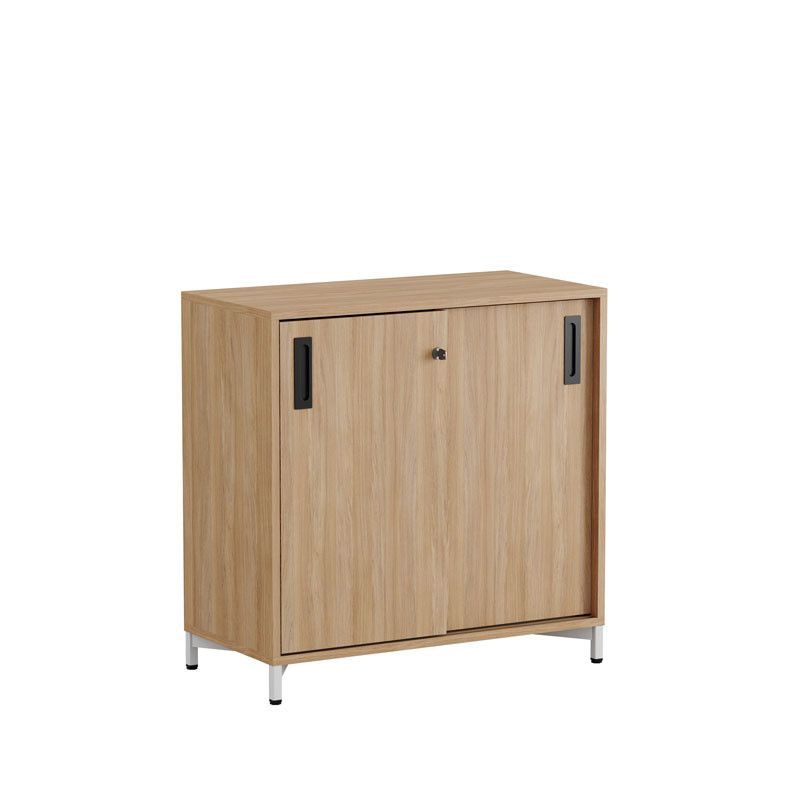 Skjutdörrskåp 80x40x72cm - Urban oak stomme/urban oak dörrar