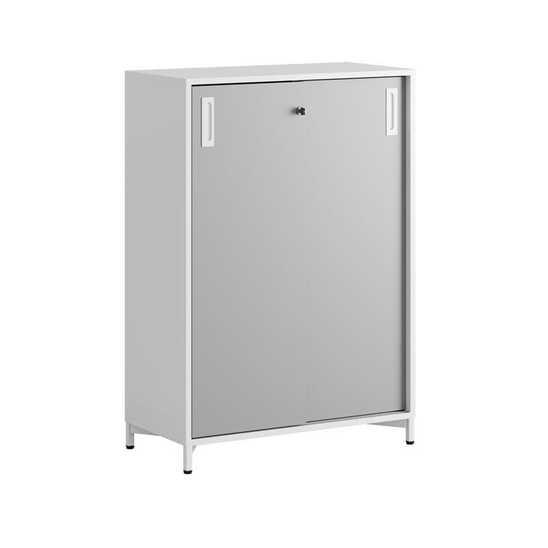 Skjutdörrskåp 80x40x107,5cm - grå