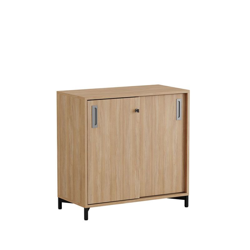 Skjutdörrskåp 80x40x72cm - Urban oak stomme/urban oak dörrar