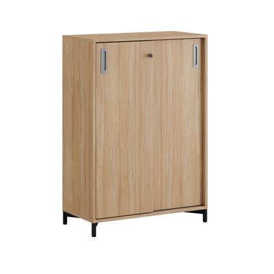 Skjutdörrskåp 80x40x107,5cm - Urban oak stomme/urban oak dörrar