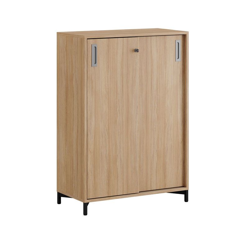 Skjutdörrskåp 80x40x107,5cm - Urban oak stomme/urban oak dörrar