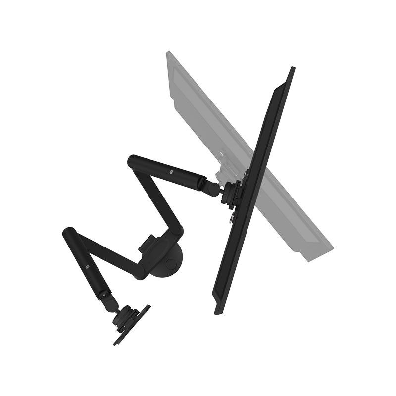 Monitorarm 1 skärm - svart