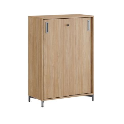 Skjutdörrskåp 80x40x107,5cm - Urban oak stomme/urban oak dörrar