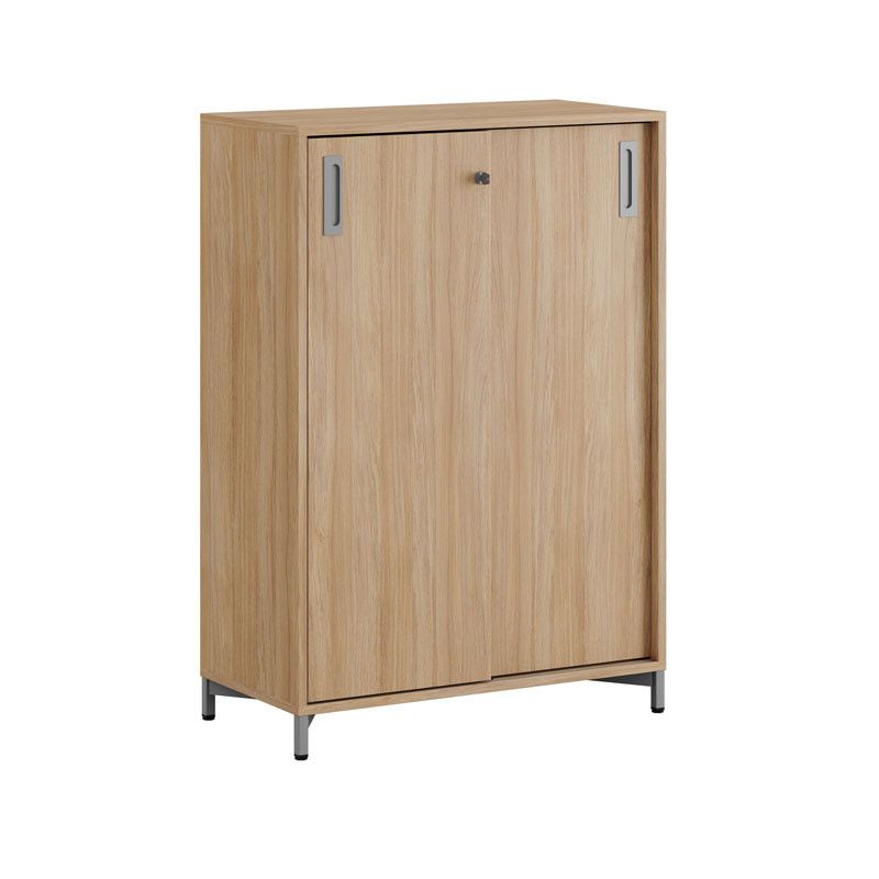 Skjutdörrskåp 80x40x107,5cm - Urban oak stomme/urban oak dörrar