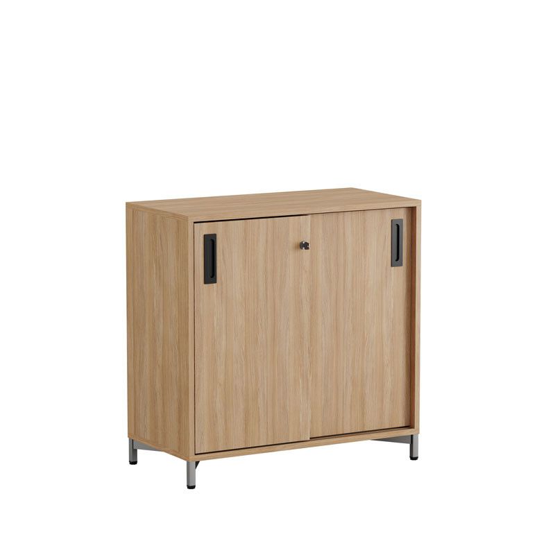 Skjutdörrskåp 80x40x72cm - Urban oak stomme/urban oak dörrar