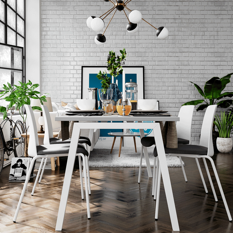 Stativ med fasta ben i A-form - Luna