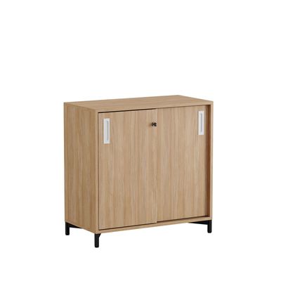 Skjutdörrskåp 80x40x72cm - Urban oak stomme/urban oak dörrar