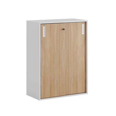 Skjutdörrskåp 80x40x107,5cm - ek