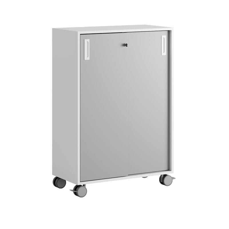 Skjutdörrskåp 80x40x107,5cm - grå