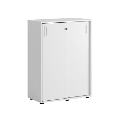 Skjutdörrskåp 80x40x107,5cm - vit