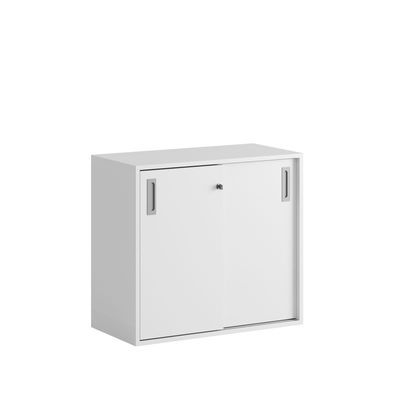 Skjutdörrskåp 80x40x72cm - vit