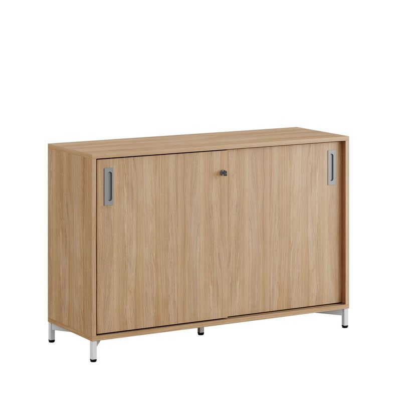 Skjutdörrskåp 120x40x72cm - Urban oak stomme/urban oak dörrar