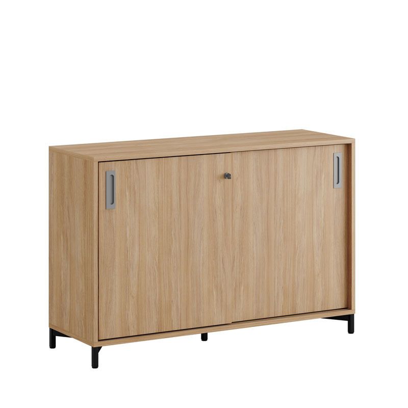 Skjutdörrskåp 120x40x72cm - Urban oak stomme/urban oak dörrar