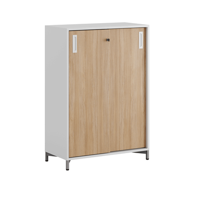 Skjutdörrskåp 80x40x107,5cm - ek