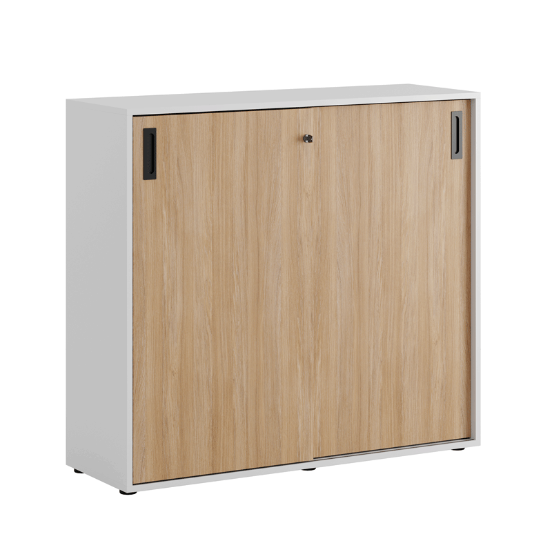 Skjutdörrskåp 120x40x107,5cm - Ek