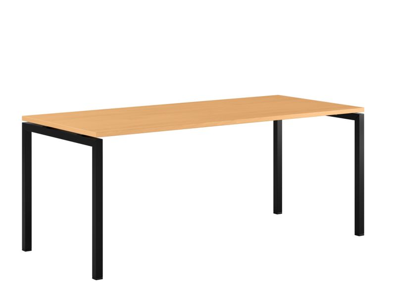 Luna U - Ett stilrent bord med fasta ben i U-form