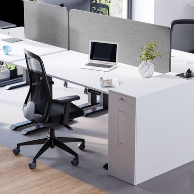 Bordsskärm grå - Silencio Premium