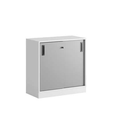 Skjutdörrskåp 80x40x72cm - grå