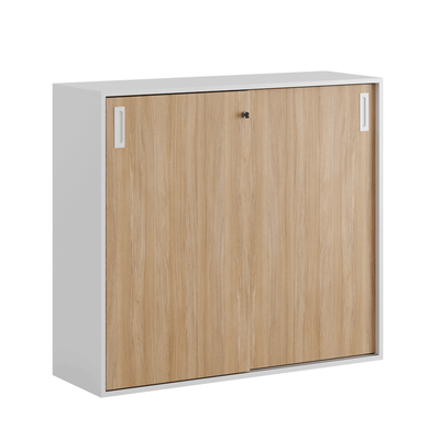 Skjutdörrskåp 120x40x107,5cm - Ek