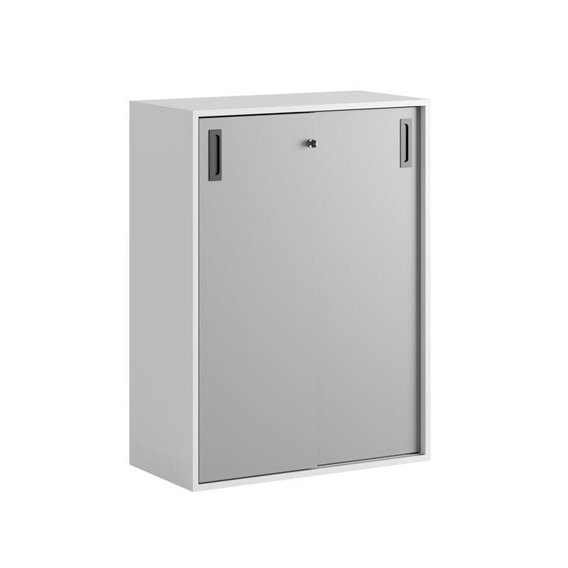 Skjutdörrskåp 80x40x107,5cm - grå