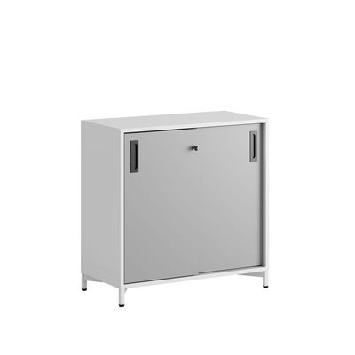 Skjutdörrskåp 80x40x72cm - grå