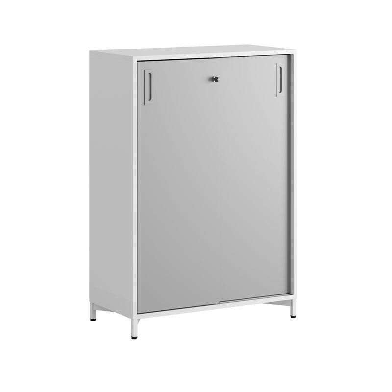 Skjutdörrskåp 80x40x107,5cm - grå