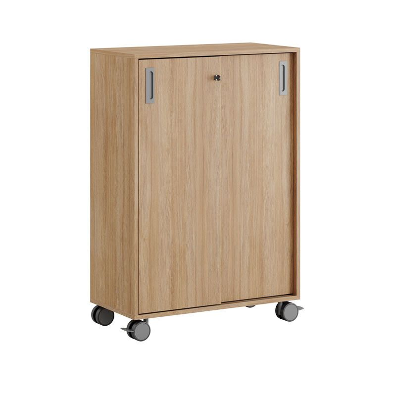 Skjutdörrskåp 80x40x107,5cm - Urban oak stomme/urban oak dörrar