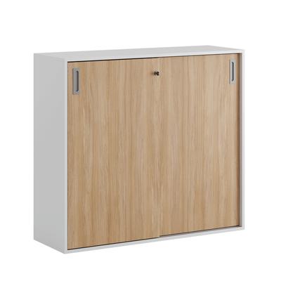 Skjutdörrskåp 120x40x107,5cm - Ek