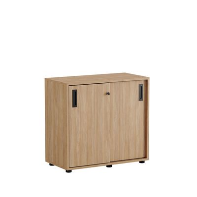 Skjutdörrskåp 80x40x72cm - Urban oak stomme/urban oak dörrar