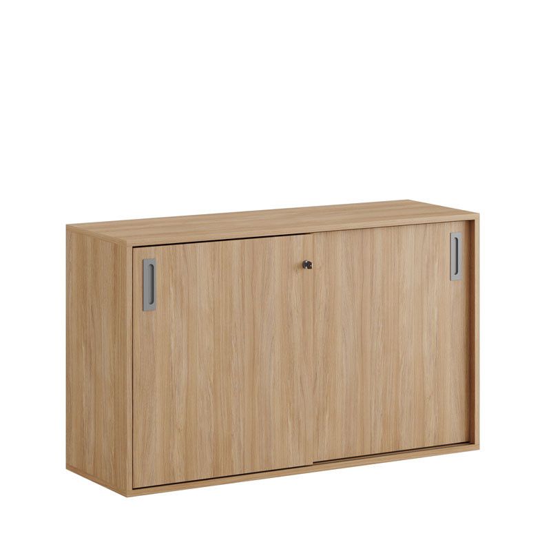 Skjutdörrskåp 120x40x72cm - Urban oak stomme/urban oak dörrar