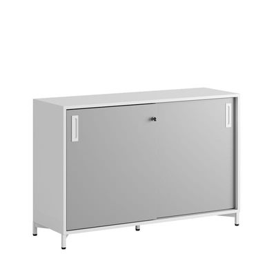 Skjutdörrskåp 120x40x72cm - grå