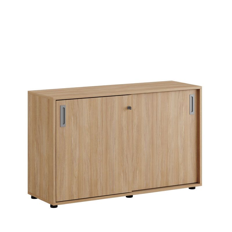 Skjutdörrskåp 120x40x72cm - Urban oak stomme/urban oak dörrar