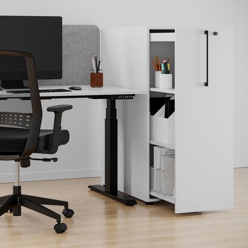 Towerskåp höger 80x42x120cm - vit