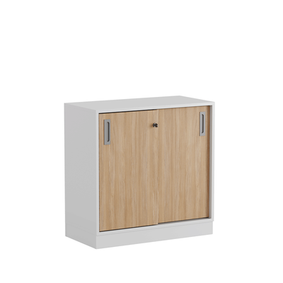 Skjutdörrskåp 80x40x72cm - ek