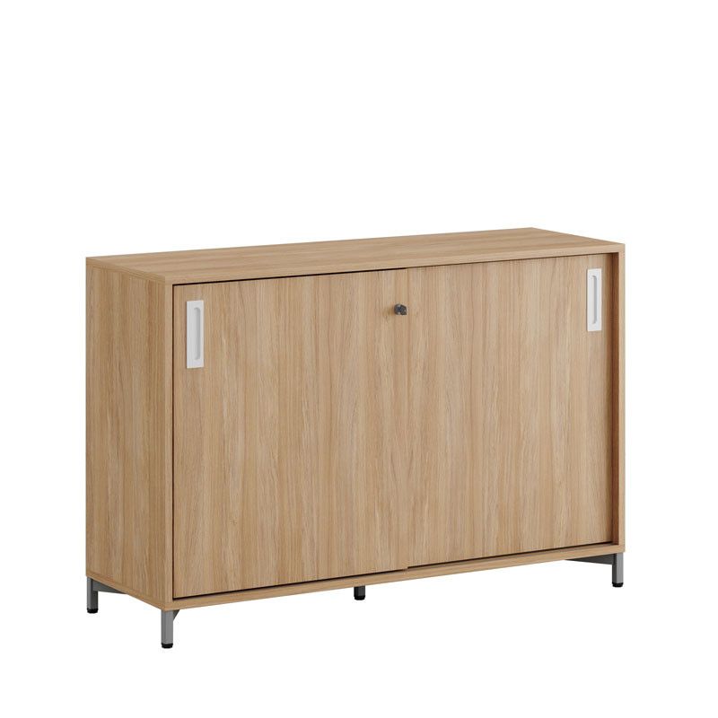 Skjutdörrskåp 120x40x72cm - Urban oak stomme/urban oak dörrar