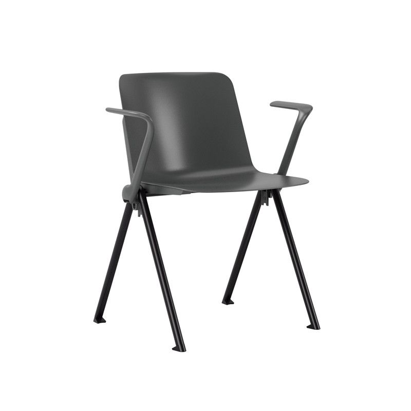 Vittoria med armstöd - Stapelbar stol i snygg design